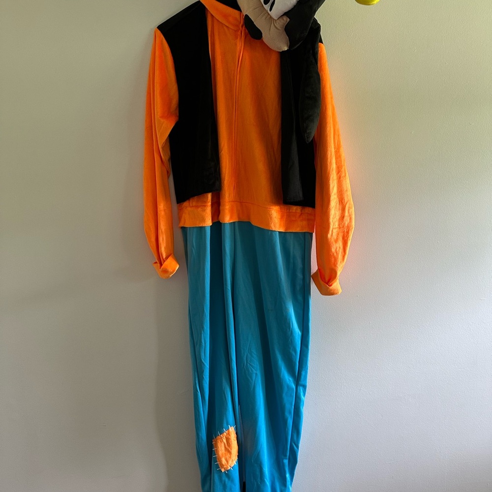 Disney Goofy Costume for Adults - Orange, Blue, and Black